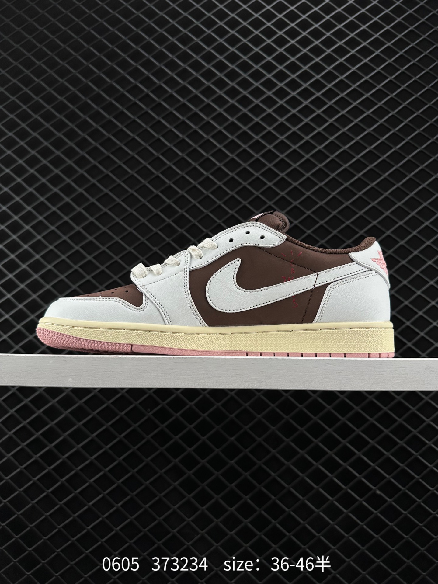 Travis Scott x Air Jordan 1 ” Reverse Mocha “